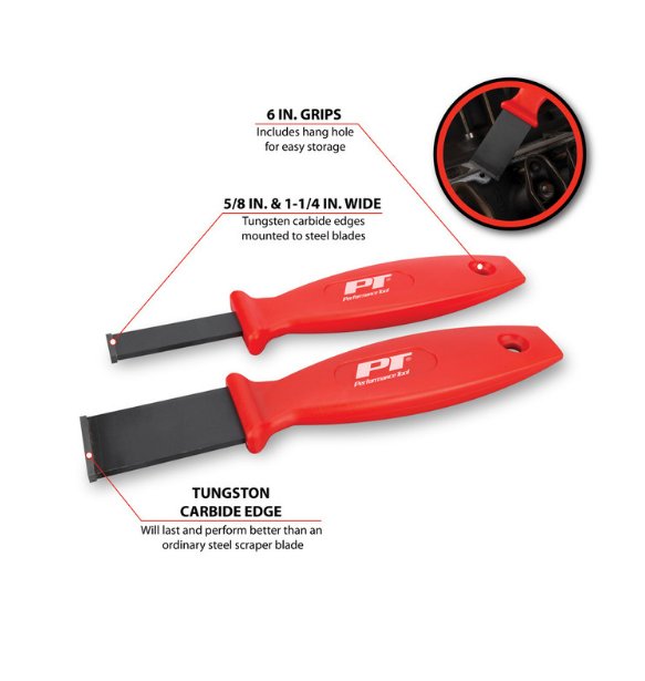 2 pc. Carbide Gasket Scraper Set-Broncograveyard.com