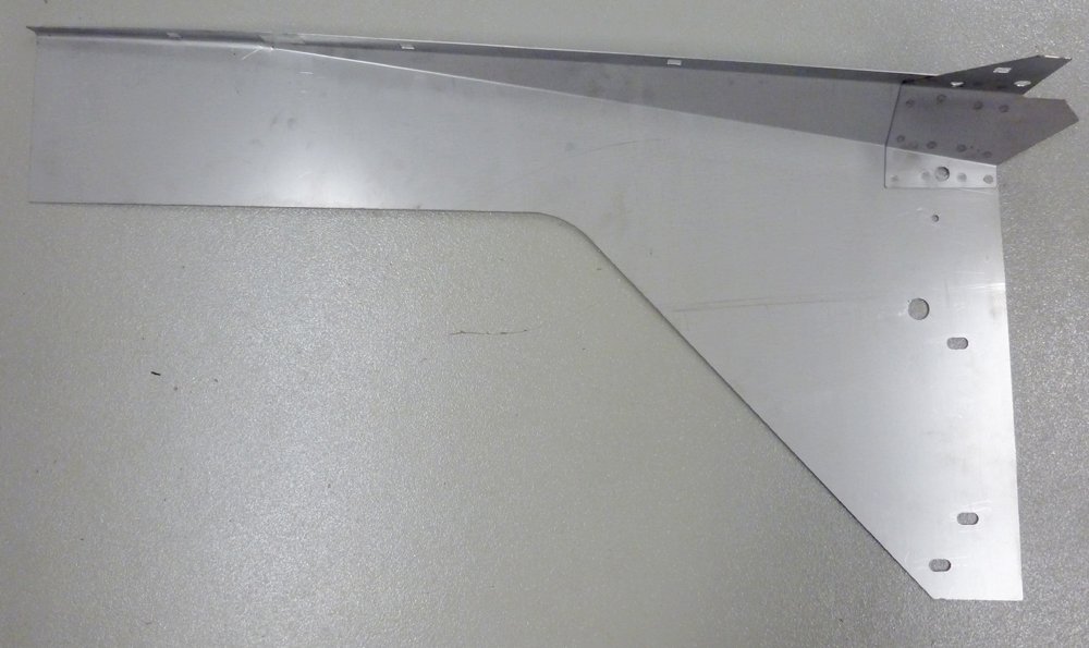 19661977 Bronco Left Fender Wall,