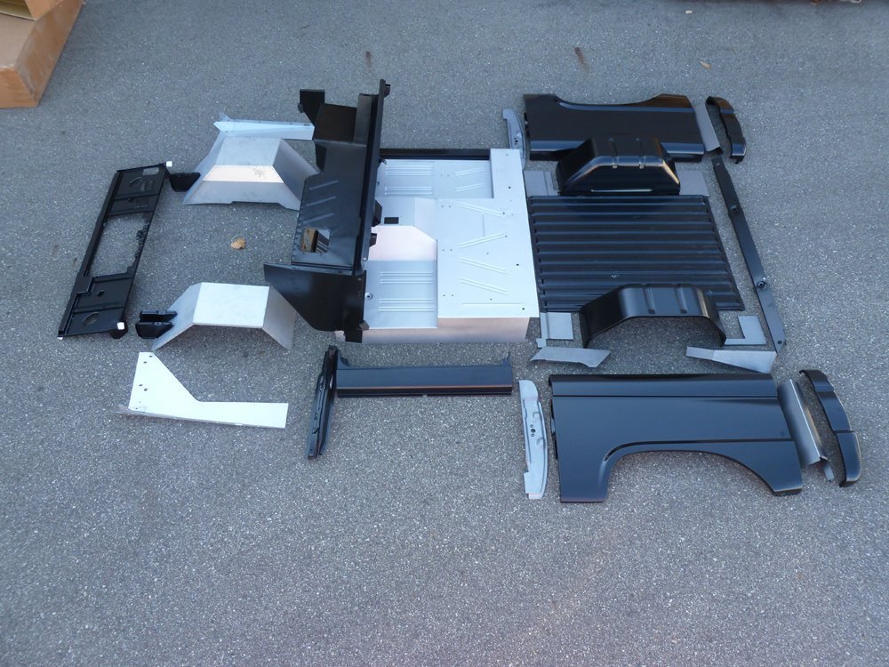 Ford bronco steel body tub