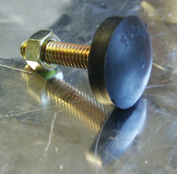 Ford hood adjustment bumper