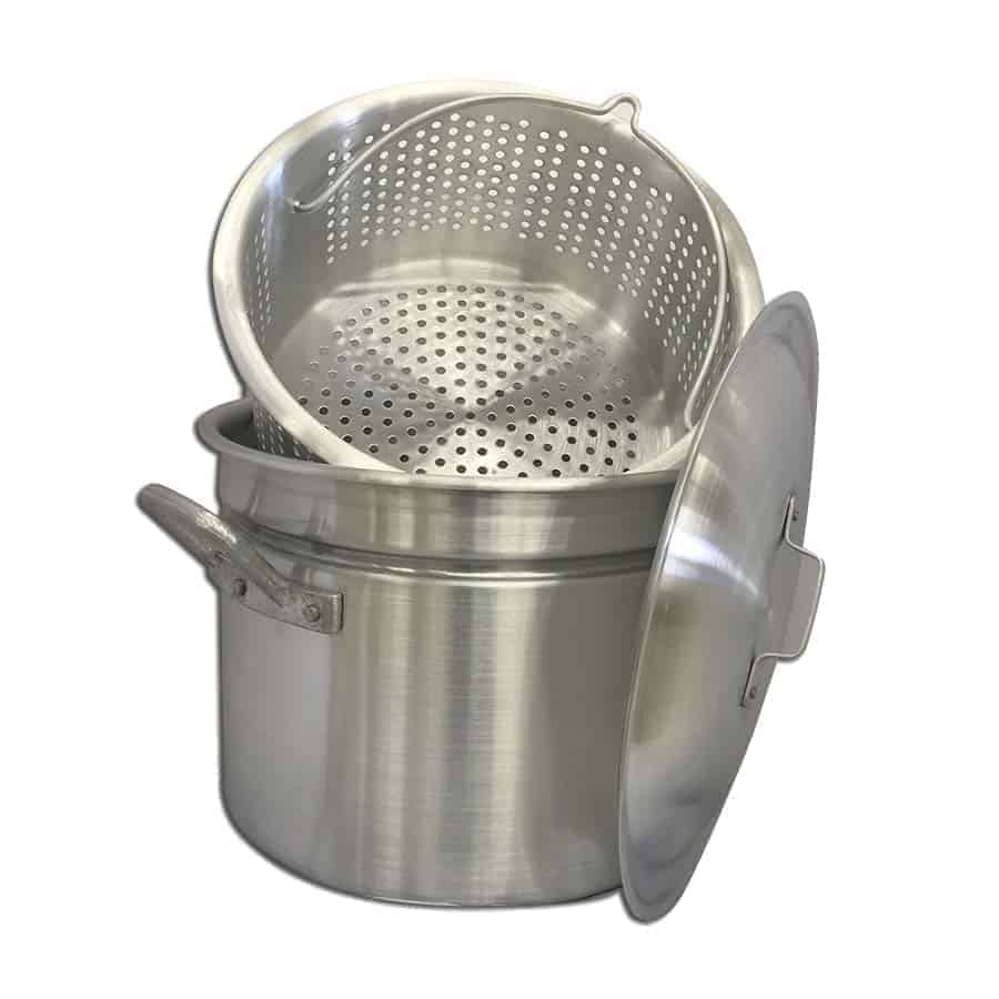 24 qt. Mini Crawfish Boiling Pot CajunCrawfish Store