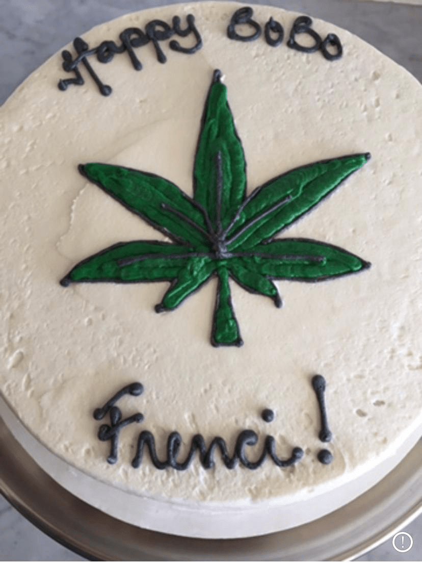 Marijuana Leaf Cake The Cakeroom Bakery Shop