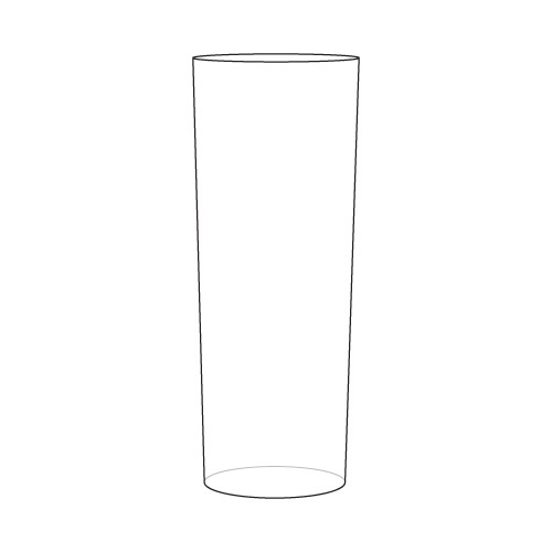 CR Ware Collins Glass From Chef Rubber