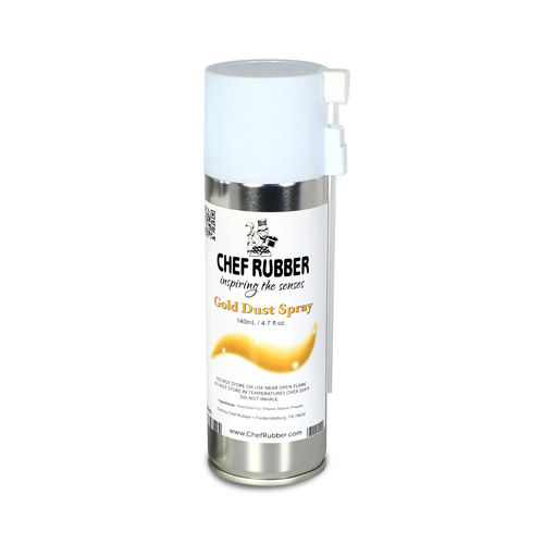 Gold Dust Spray From Chef Rubber