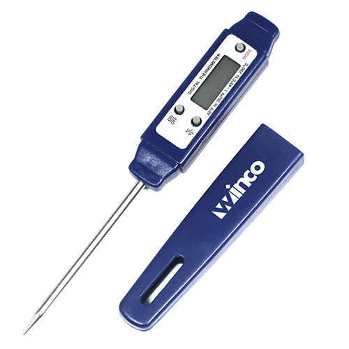 Winco Digital Probe Thermometer From Chef Rubber