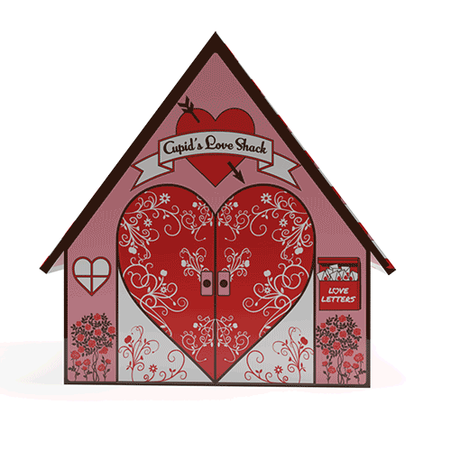 Cupid's Love Shack Transfer Sheet From Chef Rubber