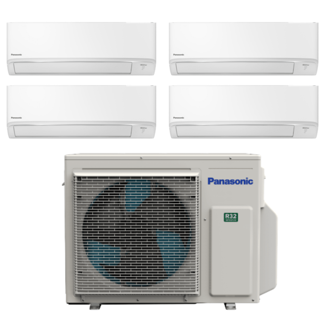 PANASONIC SYSTEM 4 AIRCON CU4U28YBZ/3XCSMPU9YKZ/1XCSMPU18YKZ Cold