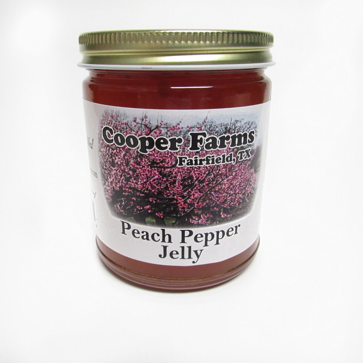 Peach Pepper Jelly Cooper Farms