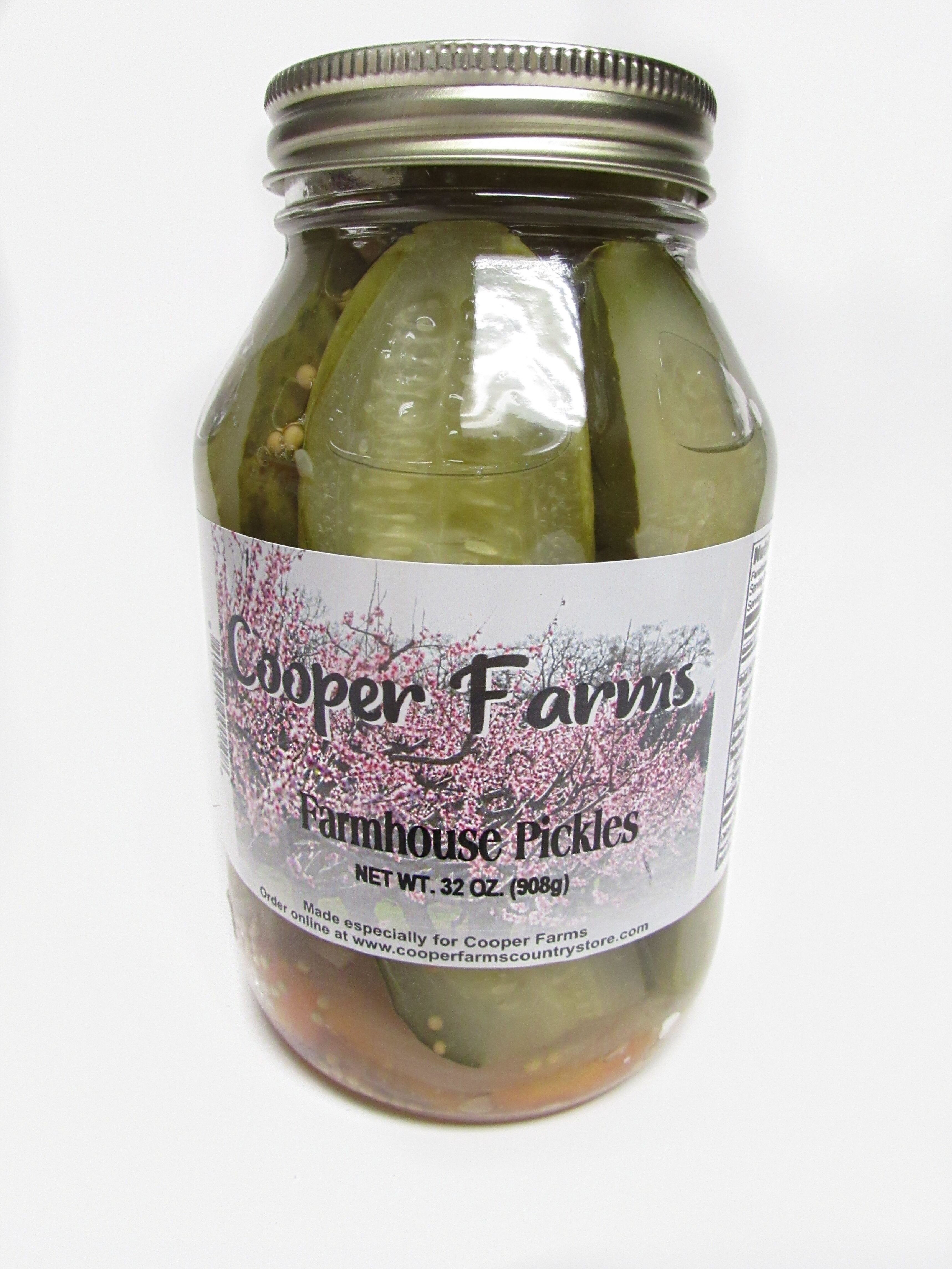 Farmhouse Pickles 32oz Cooper Farms