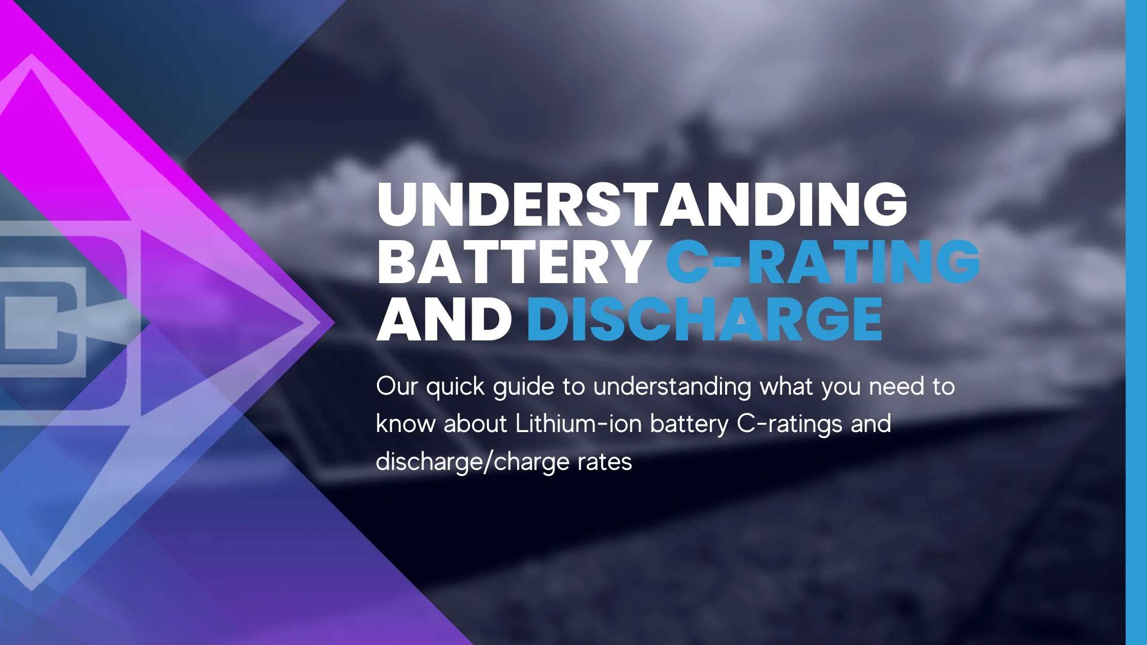 Understanding Lithiumion Battery CRatings for Efficient Inverter Pai