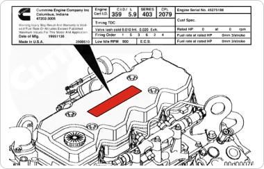Cummins Oil Pan Gasket - 5332563 - Shop Cummins