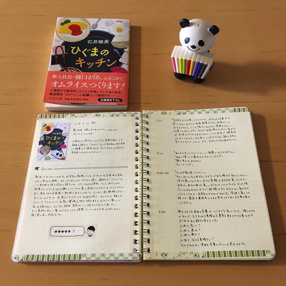 自作デザインの読書ノートとして活用中の、 rie_vivre07さんのロルバーン DELFONICS WEB SHOP デル