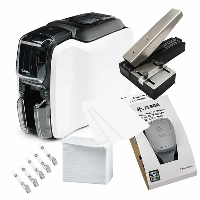 Zebra SingleSided Employee ID Badge Kit (DMS4340142) Shop Online