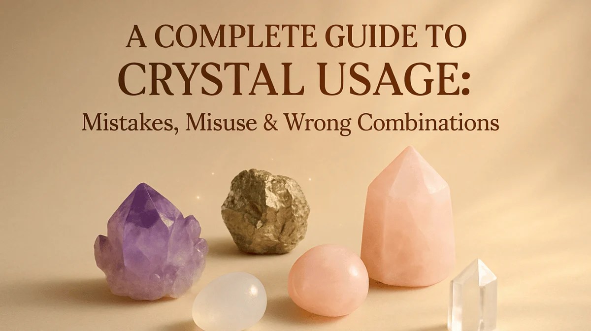 A Complete Guide to Crystal Usage: Mistakes, Misuse & Wrong Combinatio