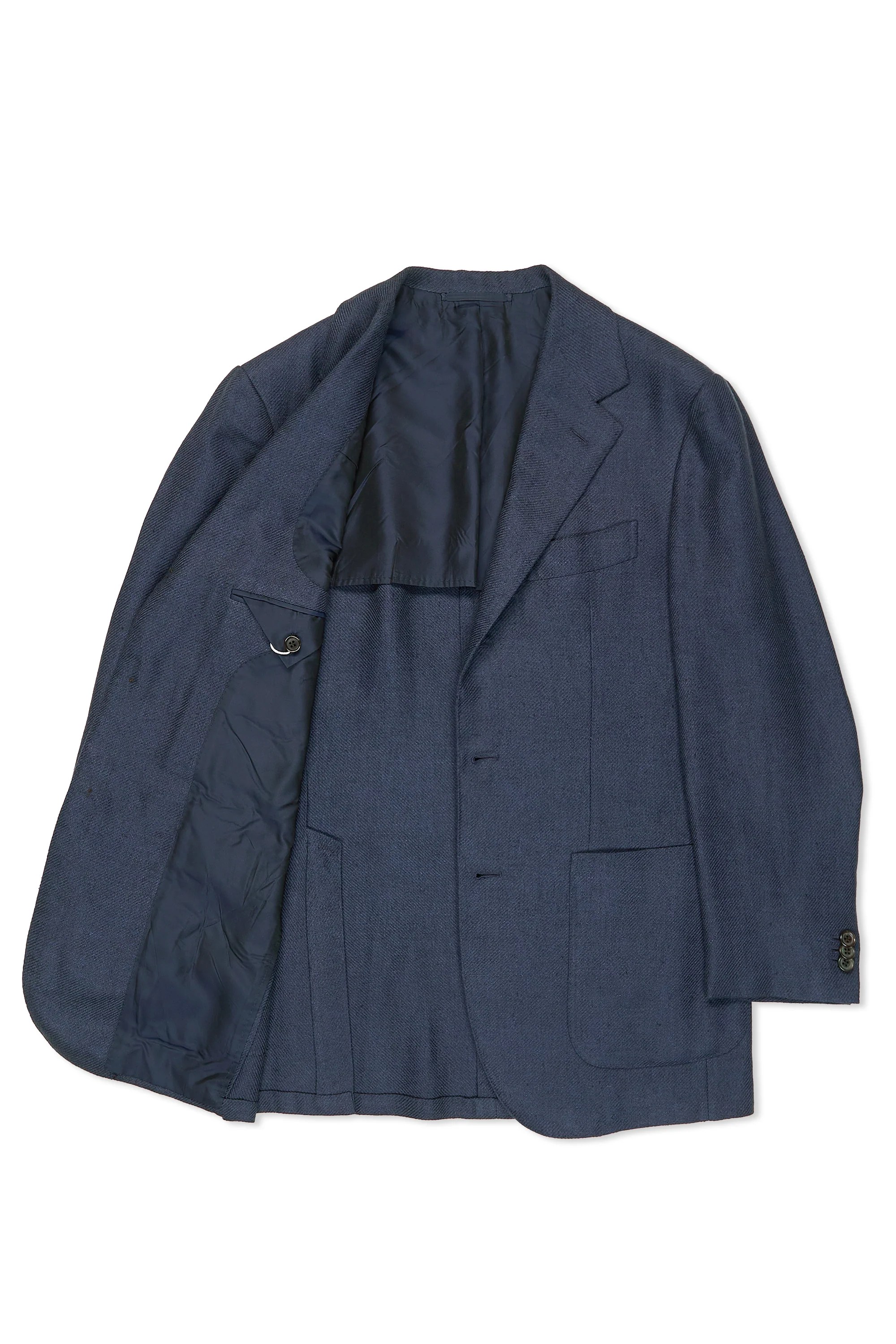 The Armoury Model 103 Navy Linen/Silk/Cotton Twill Sport Coat Drop 93