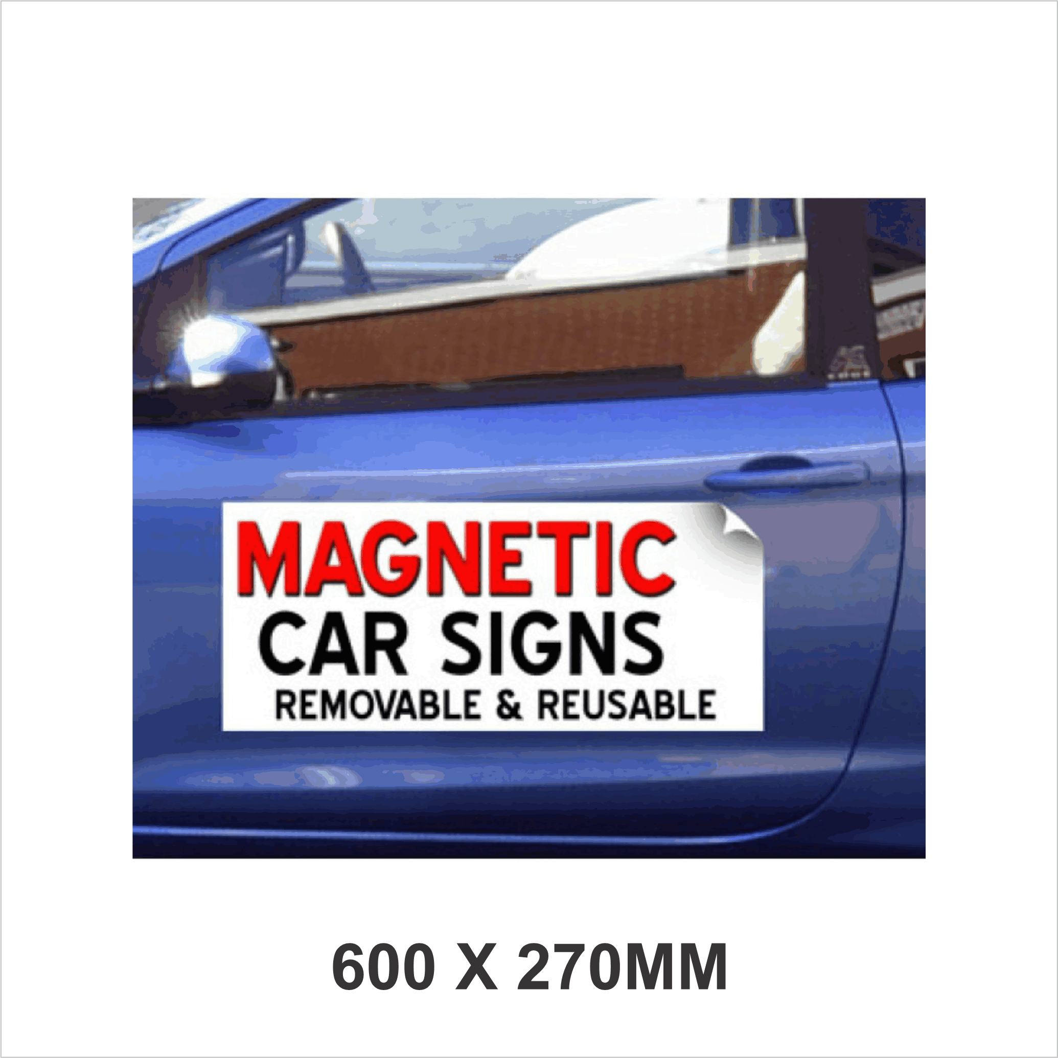 Vehicle Decals 610 x 270mm (Pair of 2) Duzi Signs