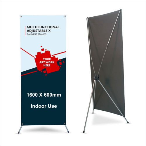 01. X Frame Banner 1600x600mm Duzi Signs