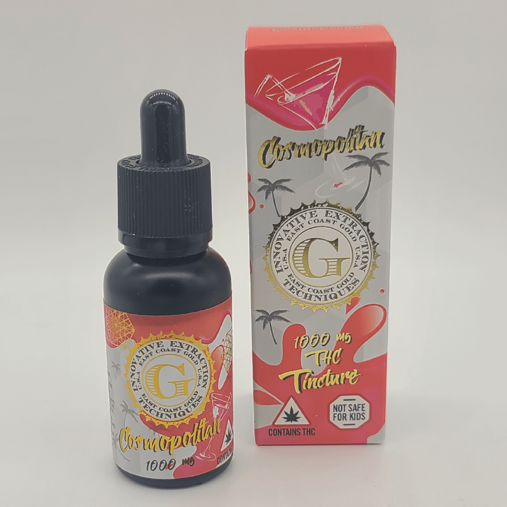 Cosmopolitan CBD Tincture 2000mg East Coast Gold