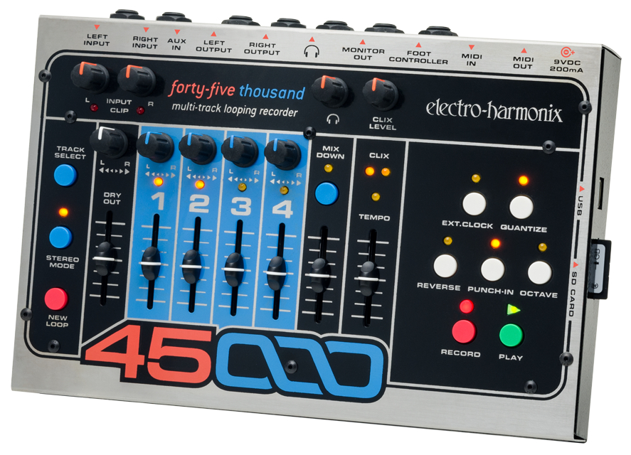 45000 MultiTrack Looping Recorder 45000 ElectroHarmonix