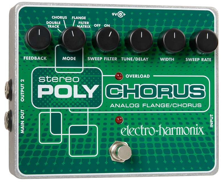 Stereo Polychorus Analog Chorus / Flanger / Slapback Echo POLYXO