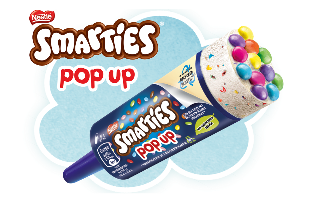 SMARTIES Pop Up Eis Einfalt