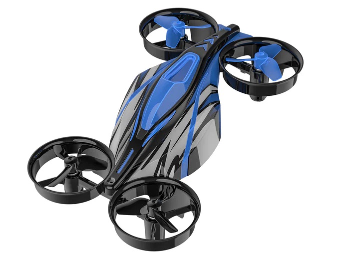 Land Air Flying Car 32g 2.4G Toy Racing Drone (Blue) R