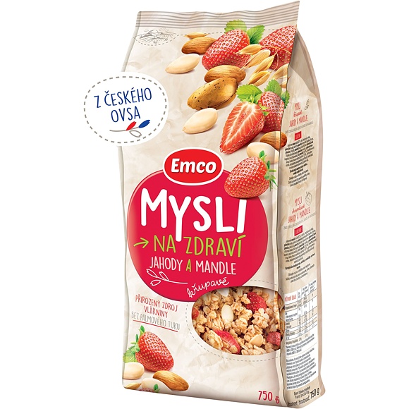 MUSLI JAHODA A MANDLE 750g EMCO FANY Gastroservis vše pro gastronomii