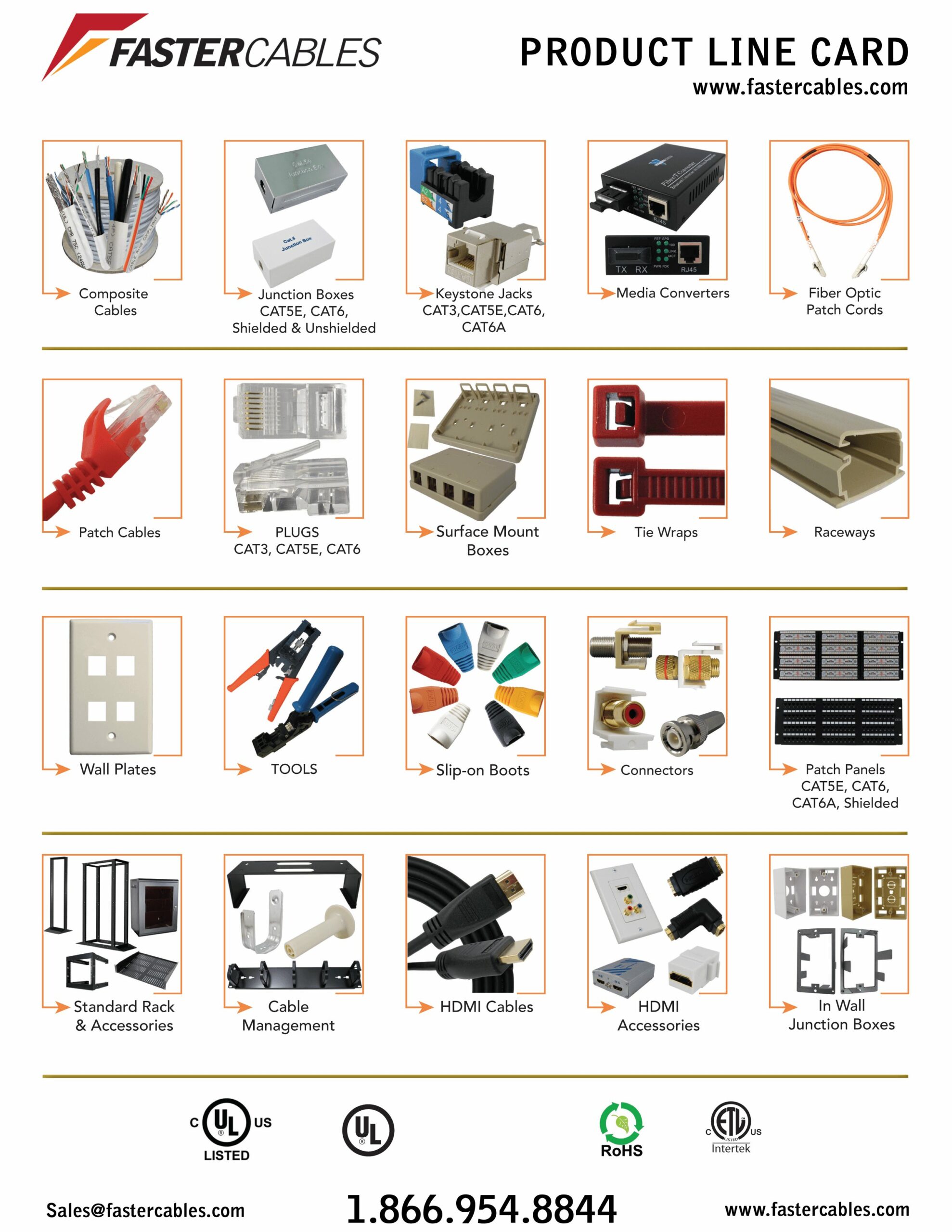 HighQuality Cat6 Aerial Cables Las Vegas Cables Quickly Delivered