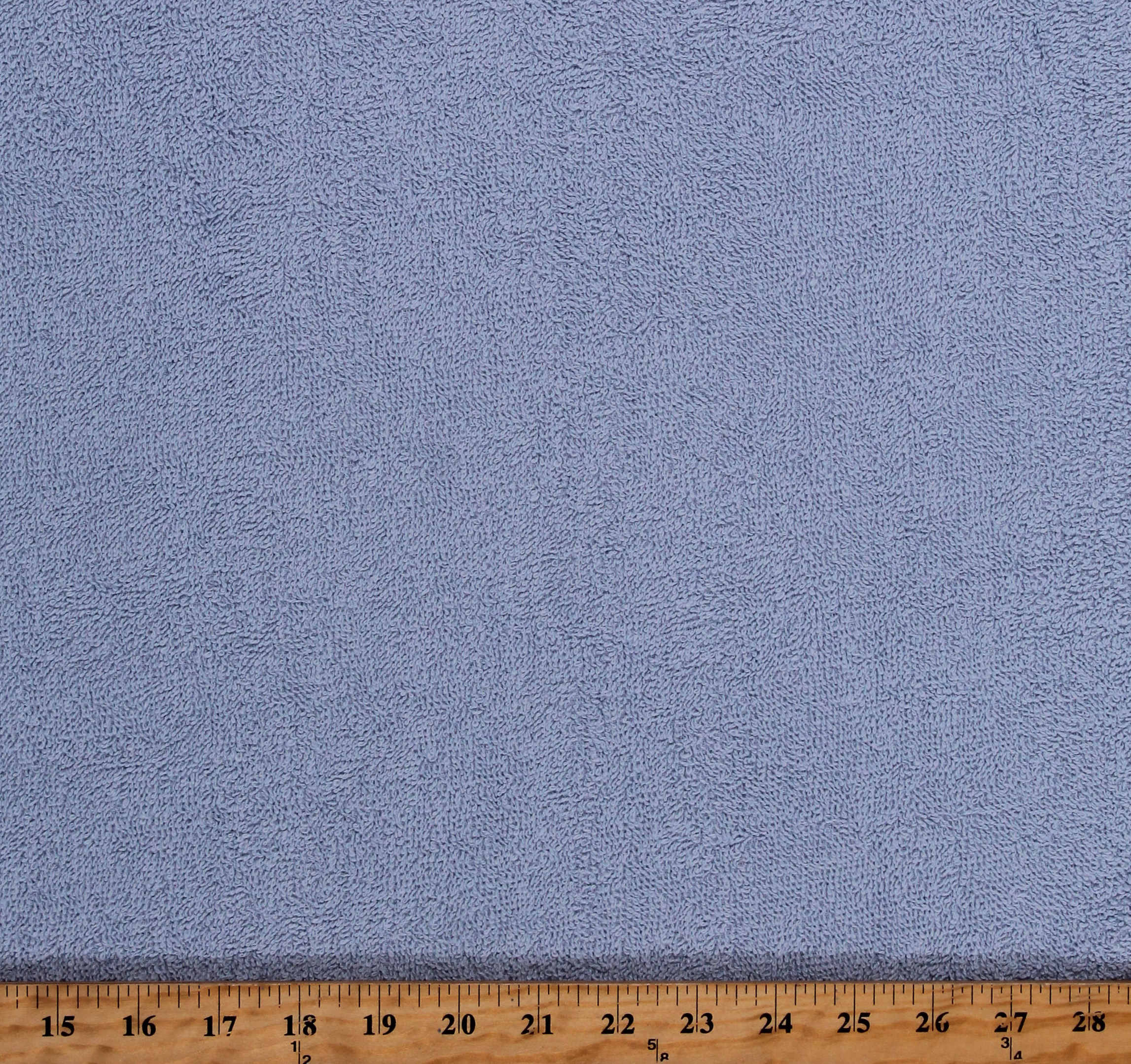 Terry Cloth Baby Blue 45" Wide Absorbent Cotton Fabric by the Yard