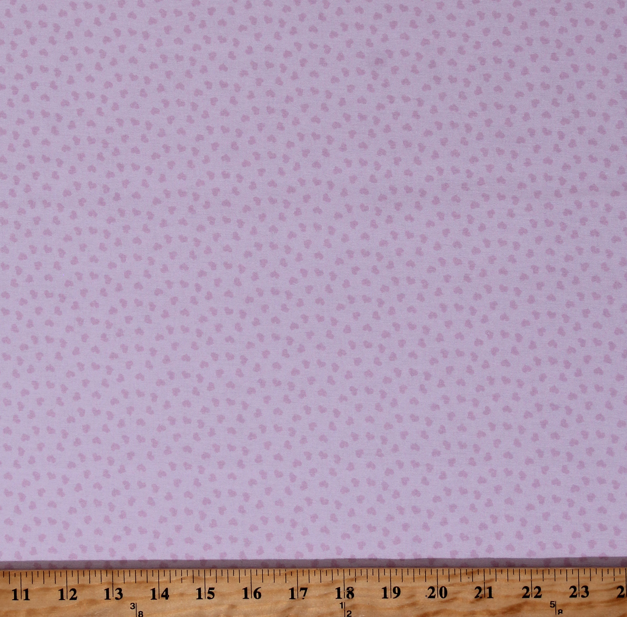 Cotton Hearts Allover Valentine's Day I Love You Pink Cotton Fabric Print by the Yard (644PINK)