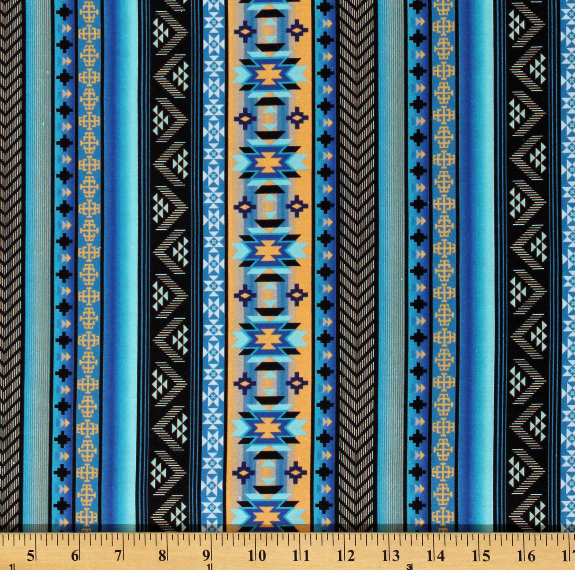 Cotton Southwest Aztec Southwestern Geometric Patterned Arrows Stripes