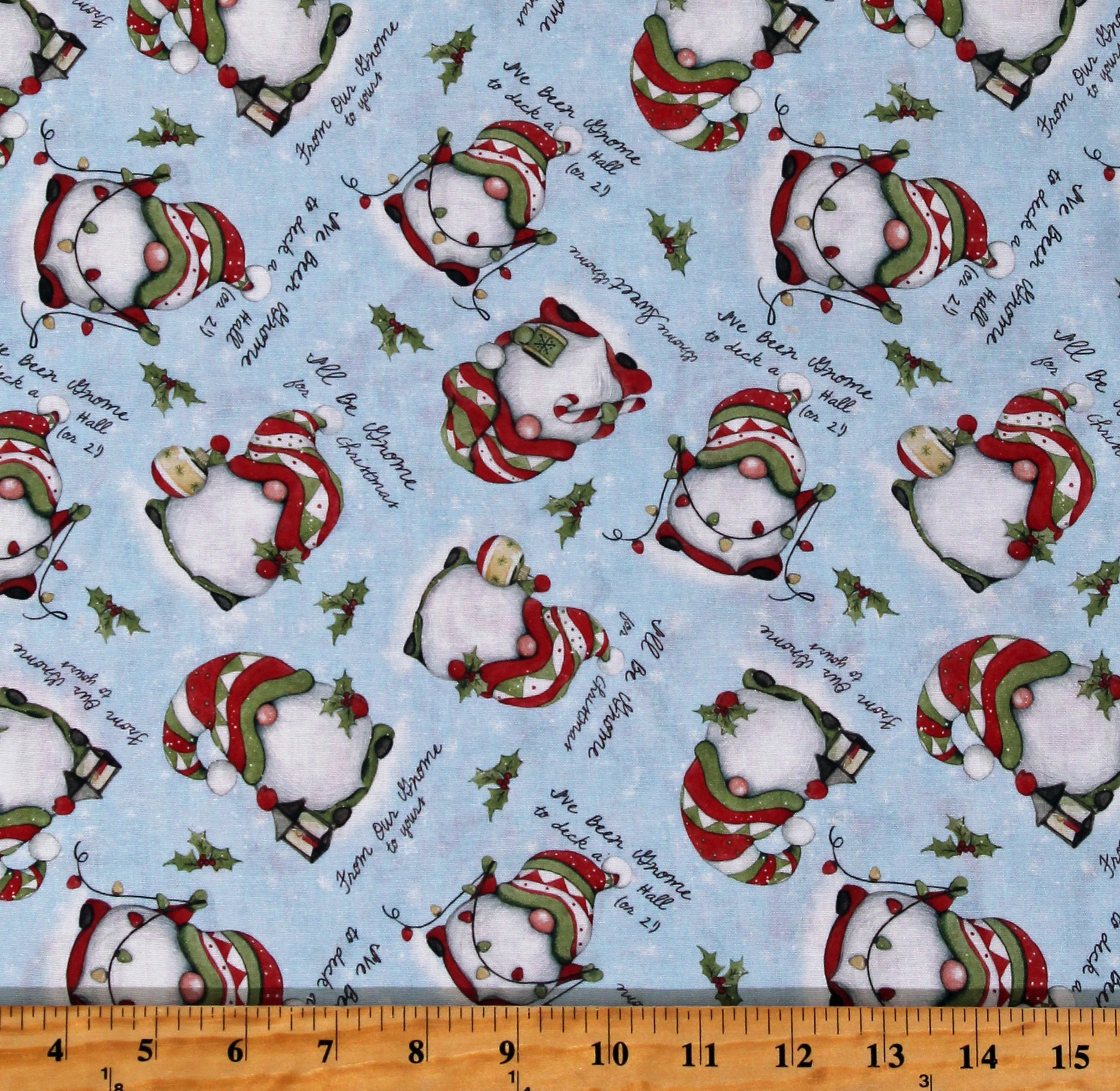 Cotton Christmas Gnomes Holidays Winter Gnome for Christmas Blue Cotton