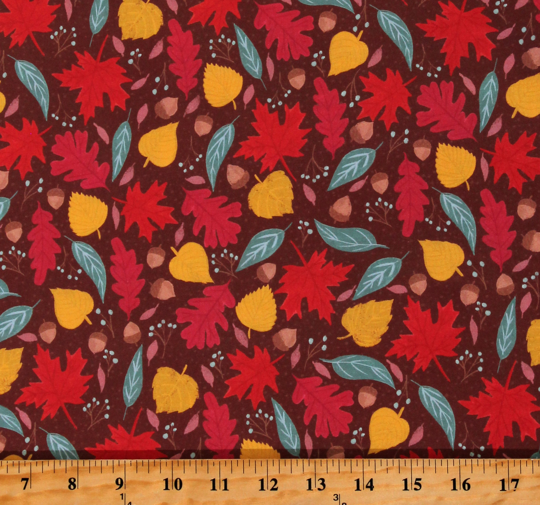 Cotton Autumn Leaves Foliage Thanksgiving Fall Harvest Falling Leaves