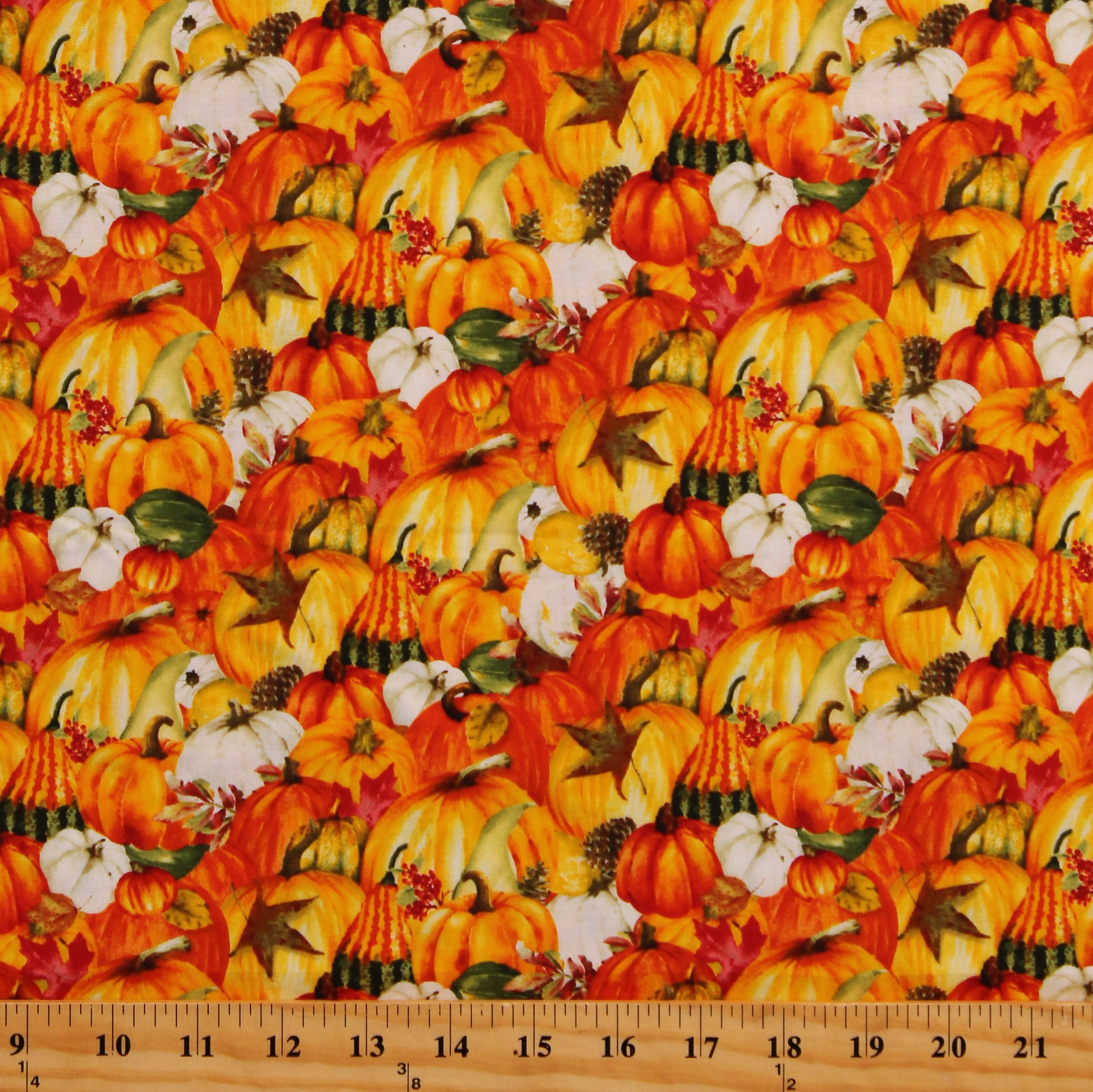 Cotton Pumpkins Autumn Fall Season Squash Vegetables Harvest Whisper