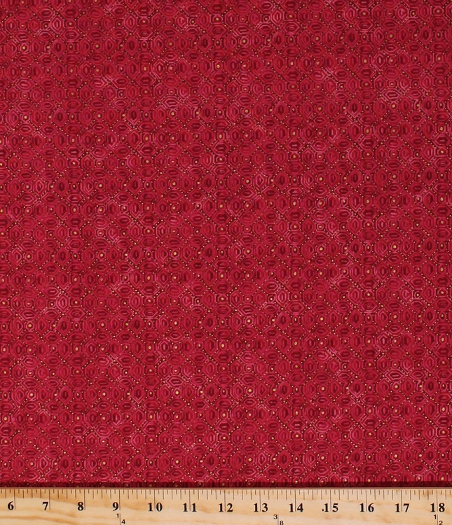 Cotton Hoffman Challenge 2015 Mandalay Pomegranate Gold Metallic