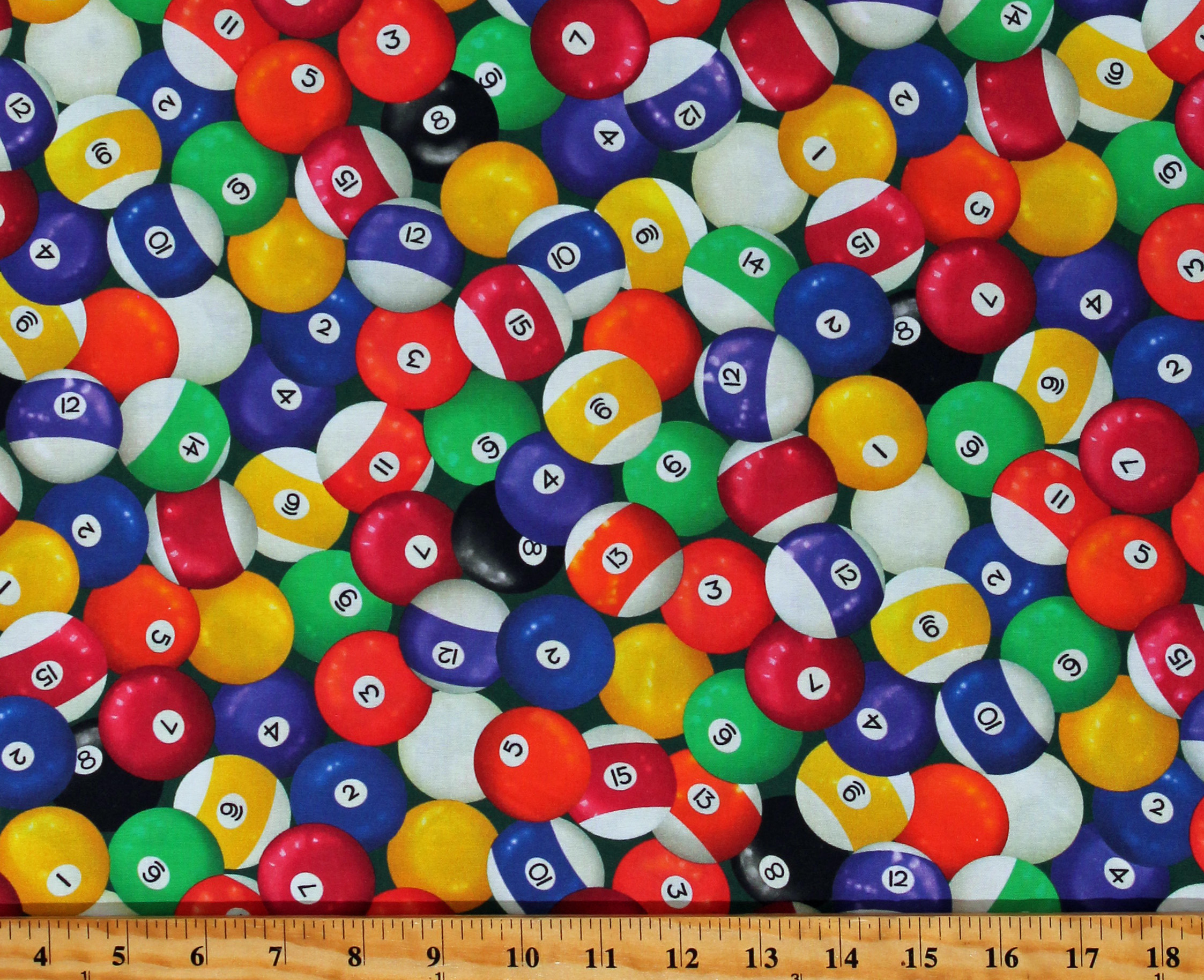 Cotton Billiards Pool Balls Games Game Night Sports This & That VI