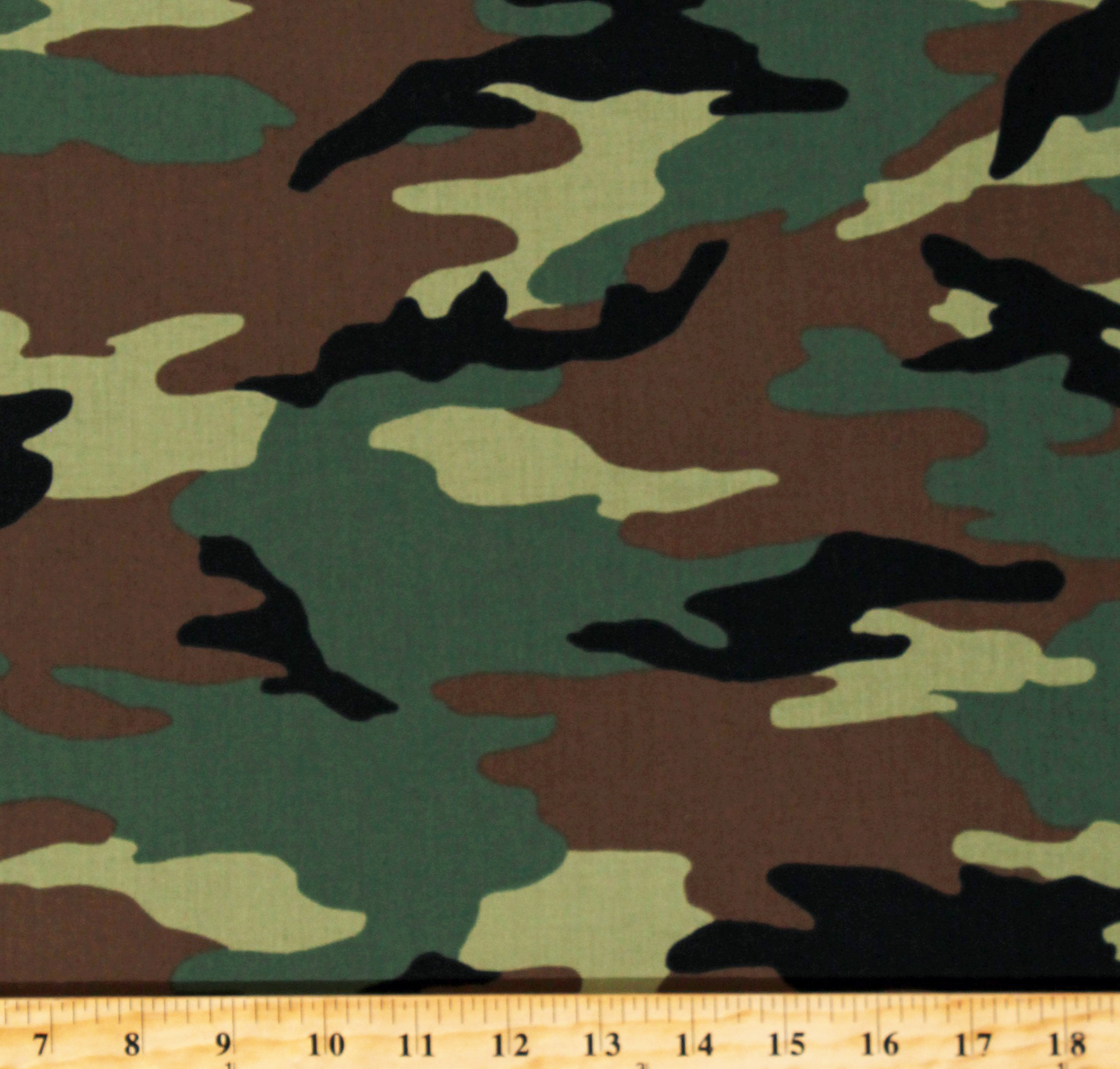 Cotton Camouflage Camo Hunting Cotton Fabric Print by the Yard (363831