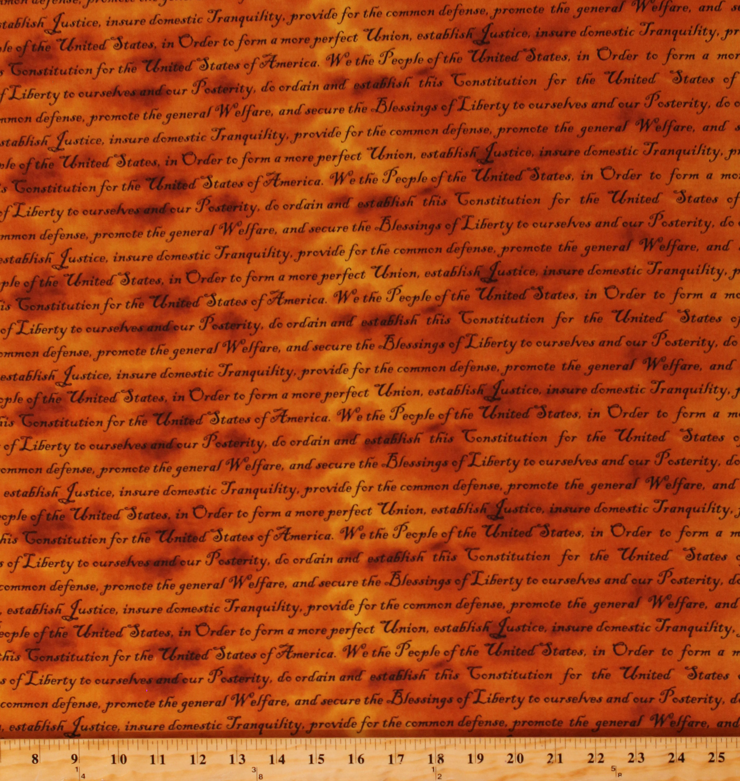 Cotton Declaration of Independence America Defenders of Freedom We the