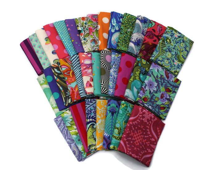 10 Fat Quarters Tula Pink Free Spirit Assorted Floral Flowers Animals