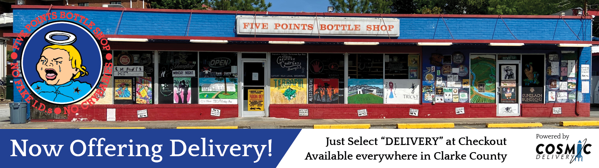 Five Points Bottle Shop Athens, GA Home Page