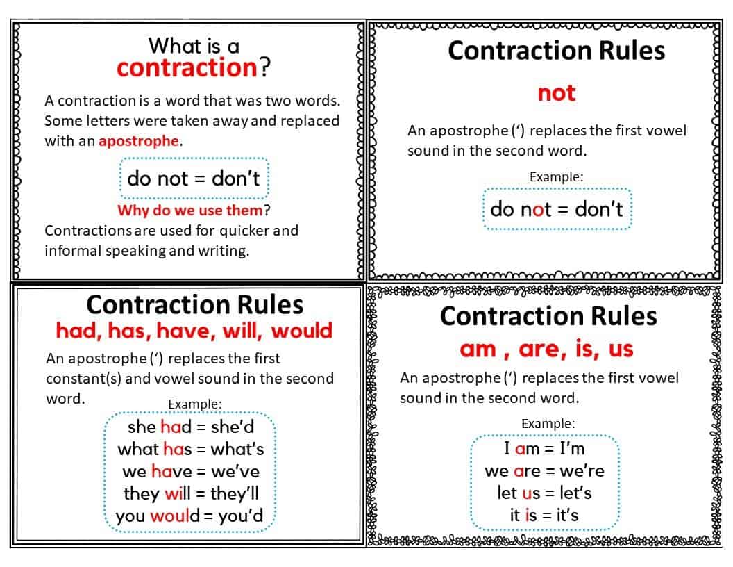 Contraction Puzzles Momma Shop