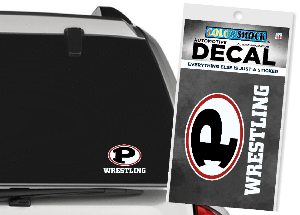 Wrestling Car Decal The Viking Store