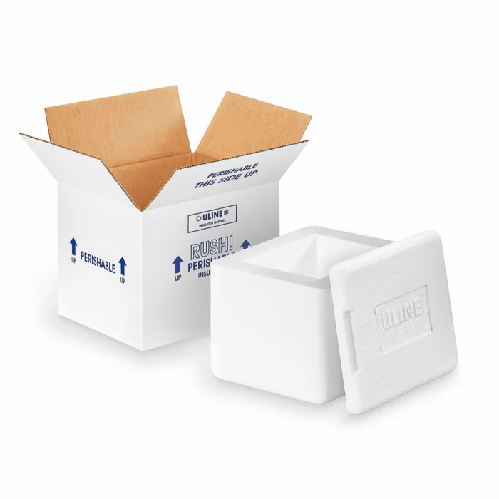 Insulated Foam Shipping Box 6 x 5 x 4 1⁄2" Frogs 'n' Things