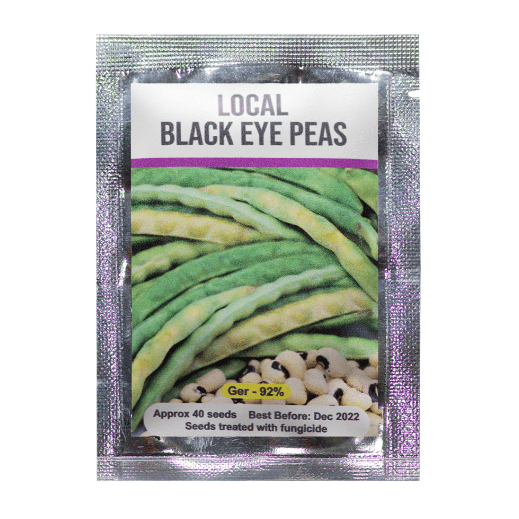 Signature Seeds Local Black Eye Peas Seeds Approx. 40 Seeds/Pack