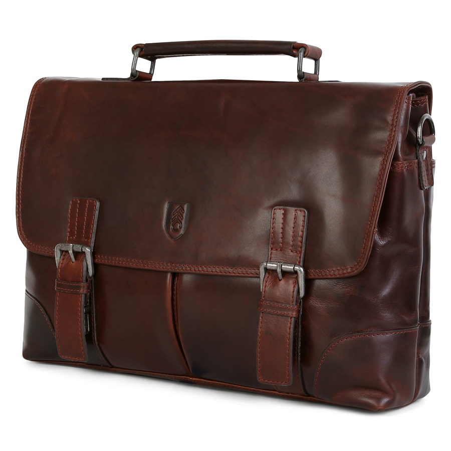 Executive Leather Laptop Bag