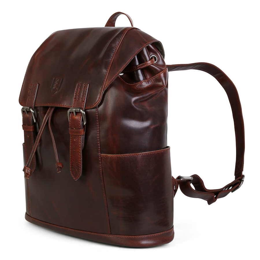 Executive Leather Backpack