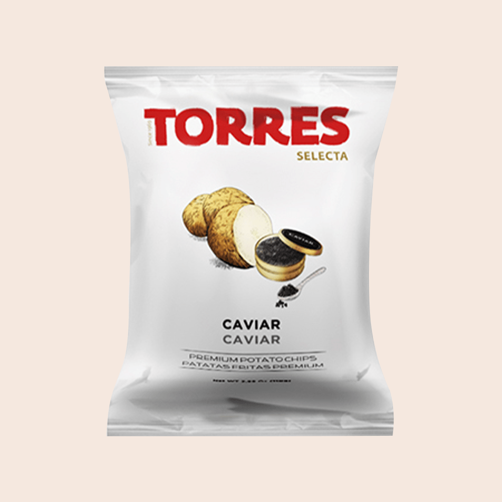 TorresCaviar Flavoured Potato Chips 40gr გასტრონომი • Gastronome
