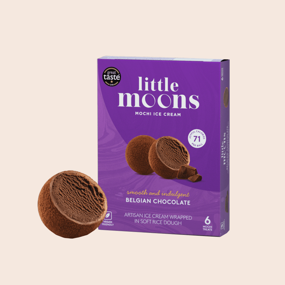 Little Moonsმოჩი ვეგანური ნაყინი ბელგიური შოკოლადით 192გრ გასტრონომი