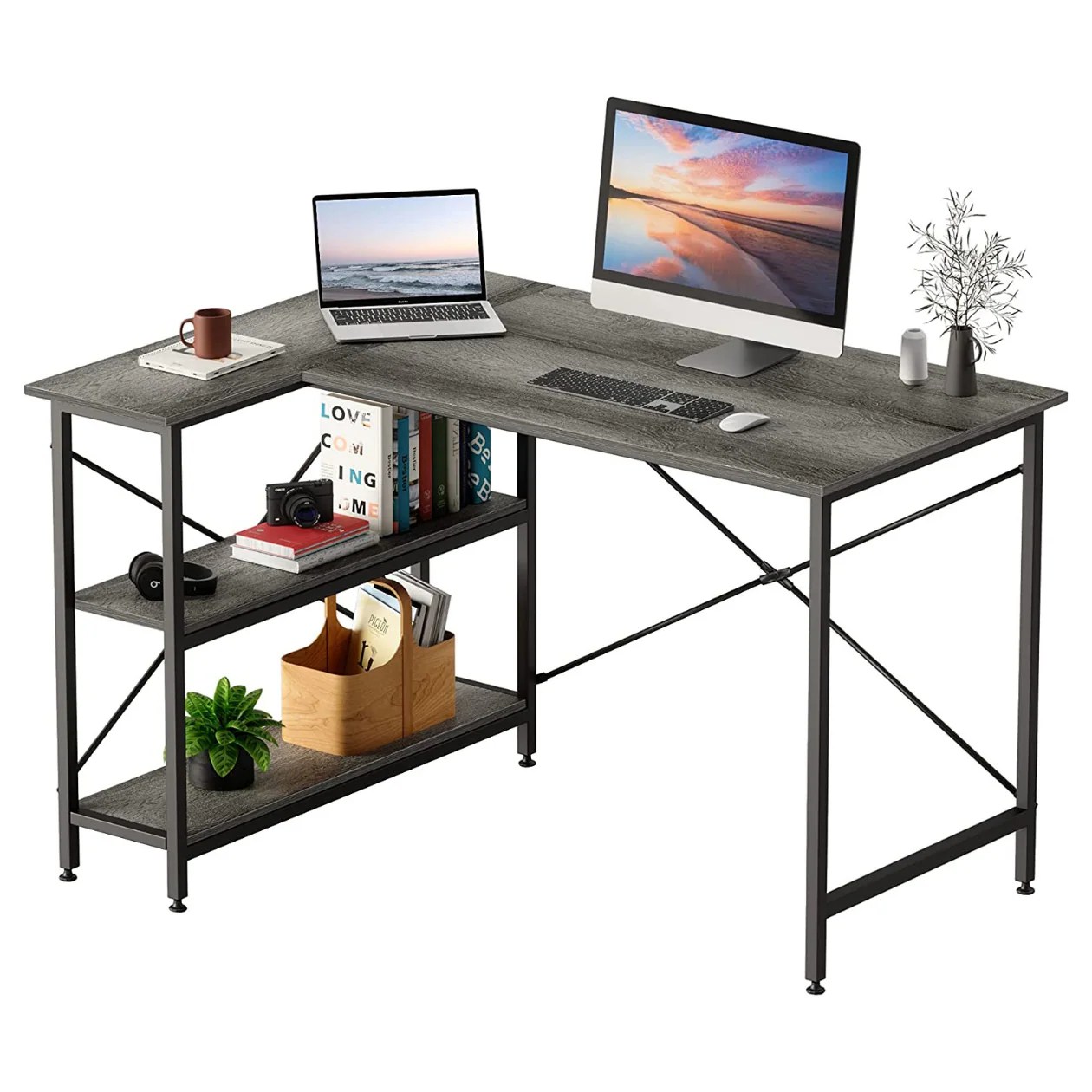 Study Table Computer Desk Table for Home Office Small Space Computer
