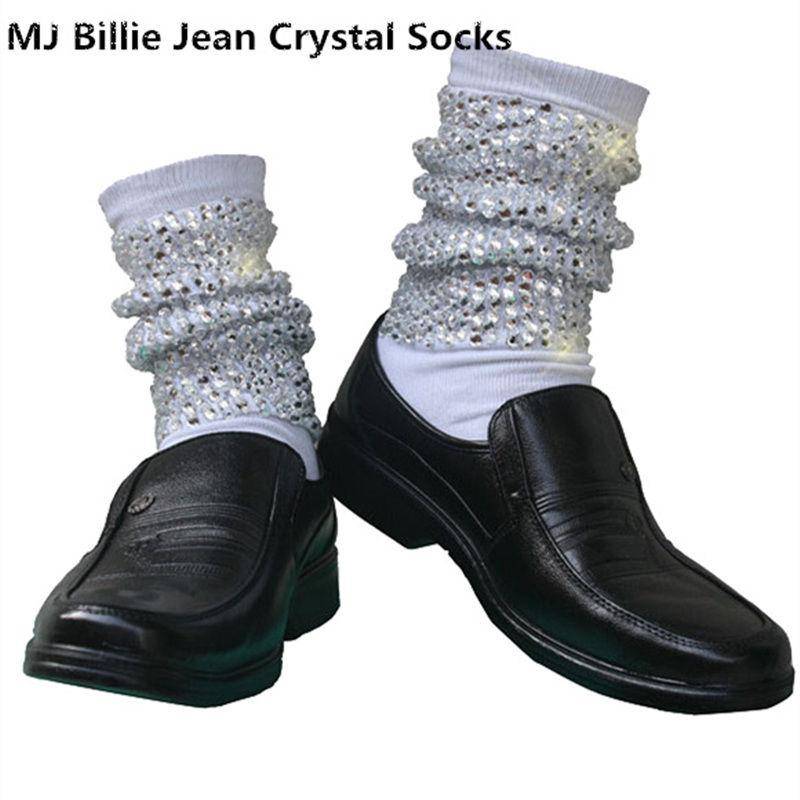 Michael Jackson Billie Jean Crystal Handmade SOCKS Global MJ Shop